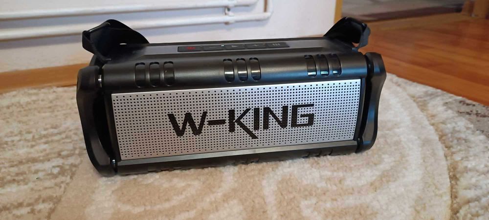Boxa Portabila W-King, 50W Rms, Bluetooth, Waterproof, Card, USB