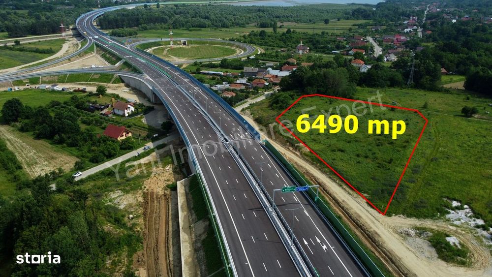 Teren de vânzare, în Curtea de Argeș, langă nodul rutier al A1.