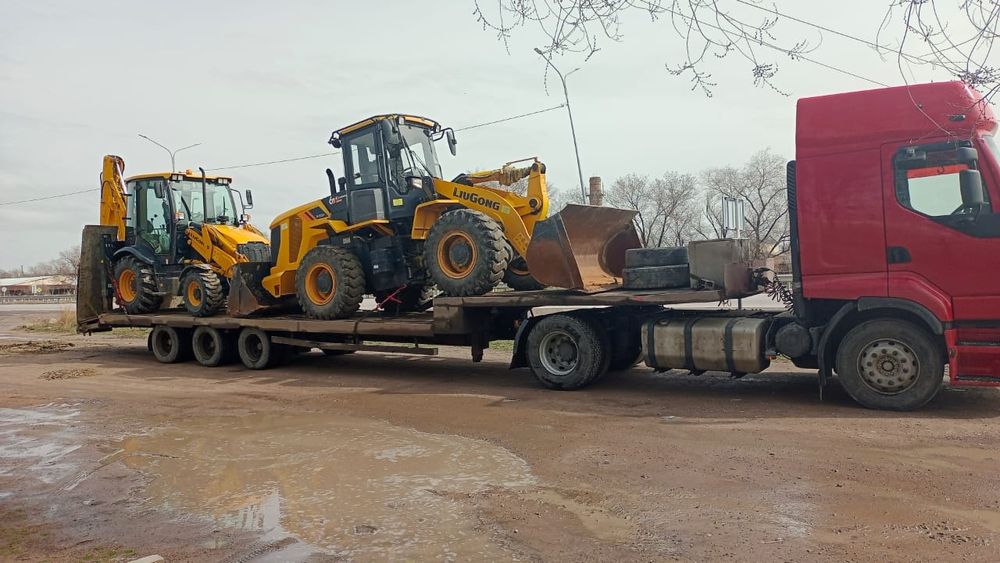 Трал. Негабарит. Площадка. Длиномер. Тралы. Платформа. Тент