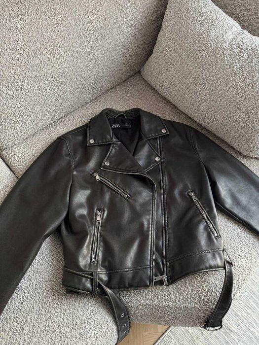 Продам кожанную куртку ZARA