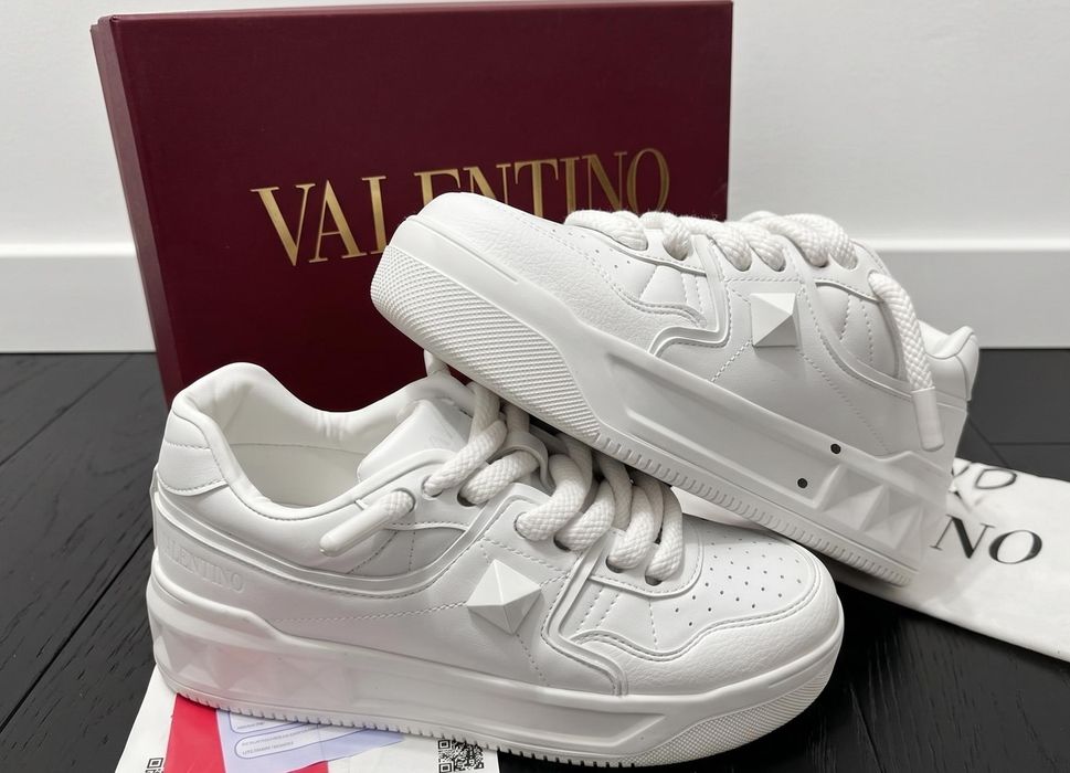 Adidasi Valentino Garavani Alb White Full Box