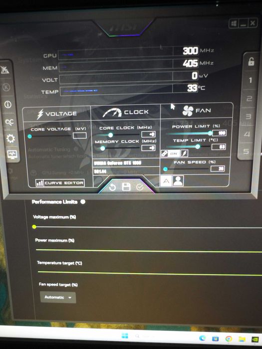 Vand ASUS GTX 1650-Dual Fan