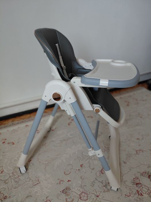 Стульчик трансформер Skillmax У-1 3 в 1 серый