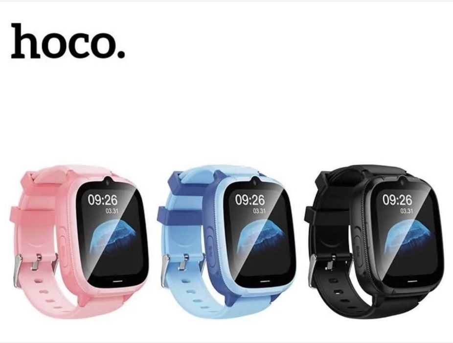 Детские Смарт-Часы HOCO Y106 4G Доставка есть!