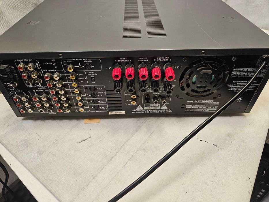 Receiver NAD T 760 - High-End Surround Sound / Stereo - Audiofil