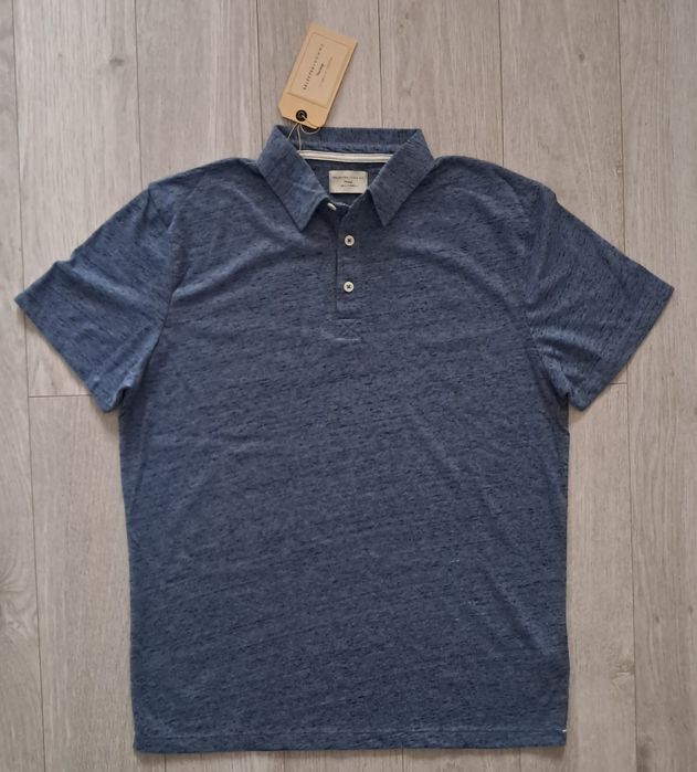 Мъжка тениска с яка Selected Homme , размери - M и L.