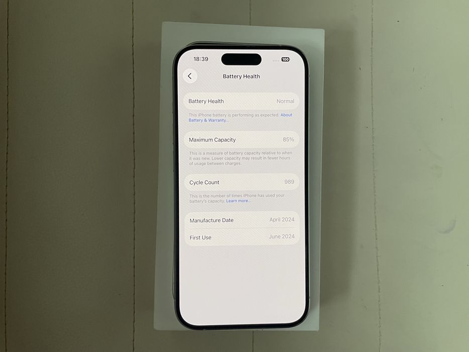 IPhone 15 Pro  256gb White  Titanium