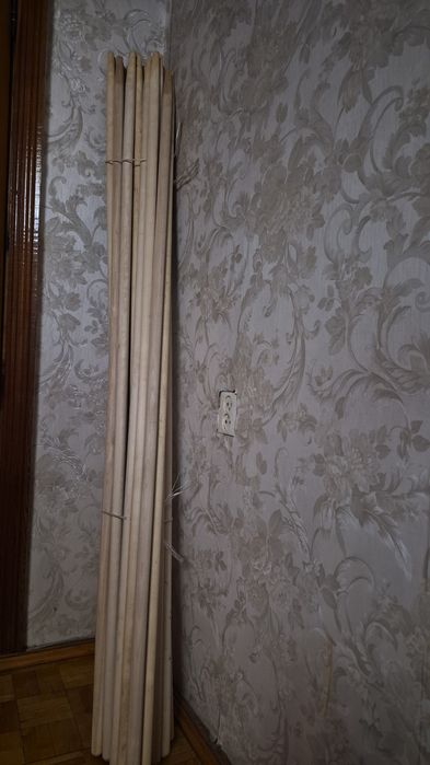 Флагштоки деревянные 1.8 м