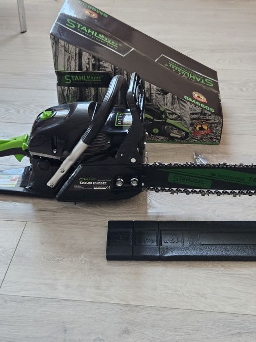 Немска бензинова резачка Stahlmayer 68 куб, шина 40 см, 4,5 kW