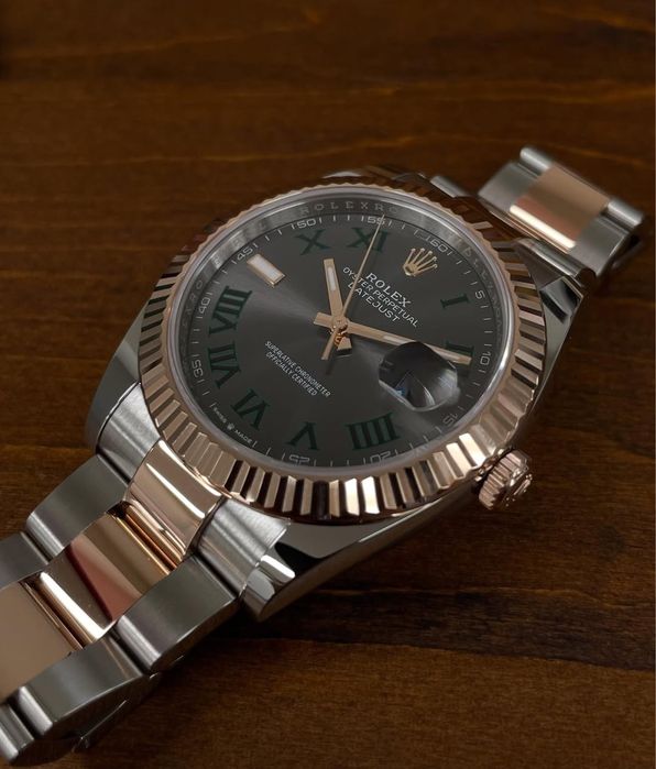 Ceas bărbătesc rolex datejust wimblendon 41,mm