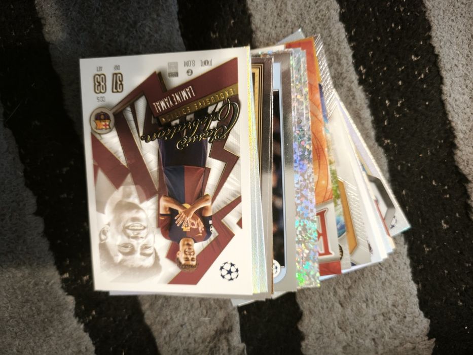 Cartonașe de fotbal colecție Topps+Panini