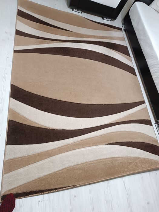 Белгийски килим бежов