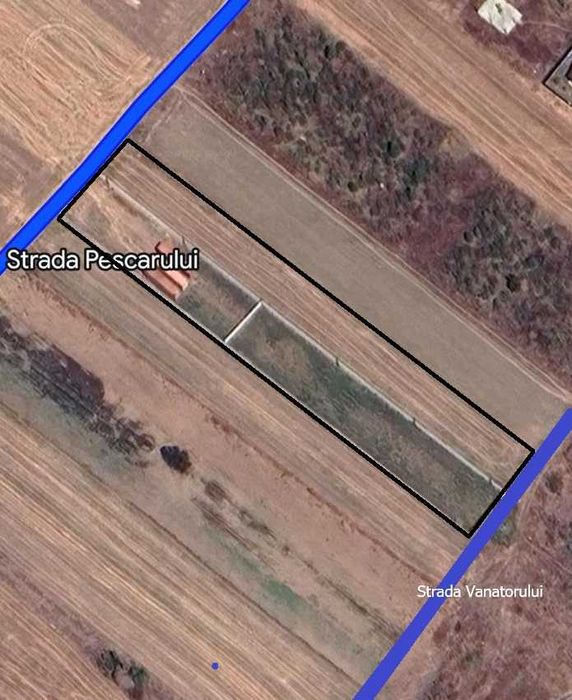 Vand teren Magurele, strada Pescarului - strada Vanatorului