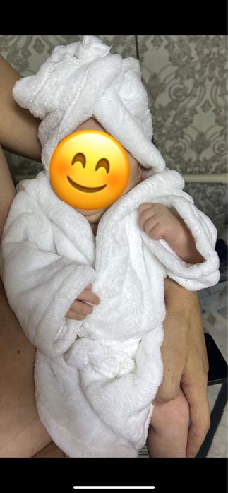 Халат для новорожденого (0-3 месяца)