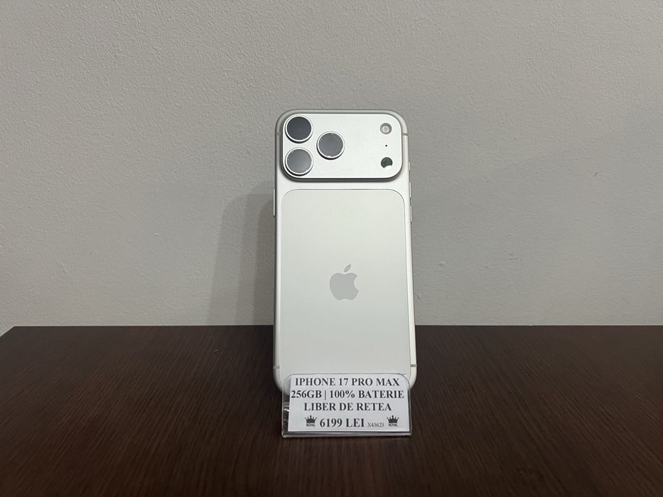 Amanet Royal CB : iPhone 17 Pro Max 256GB