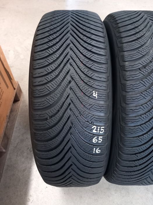 215/65/16 98H 4бр.MICHELIN ALPIN 5 XL Неразличими от НОВИ