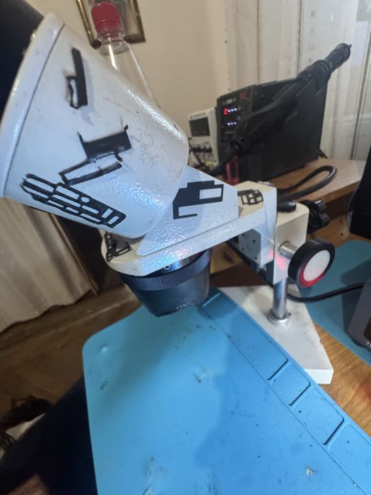 Vand microscop reparatii gsm