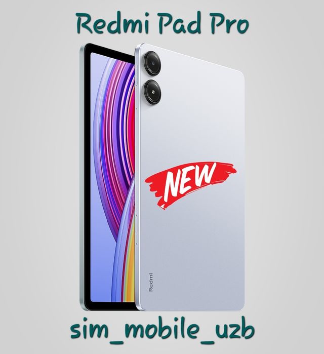 Redmi Pad Pro New 2024 Super Skidka+Garantiya+Dastavka