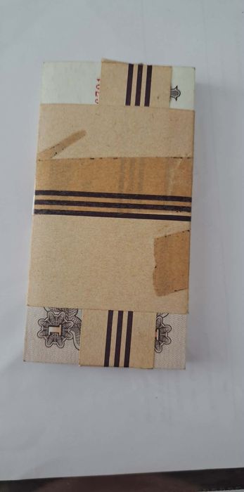 1 лев - пачка 100 банкноти 1962г.