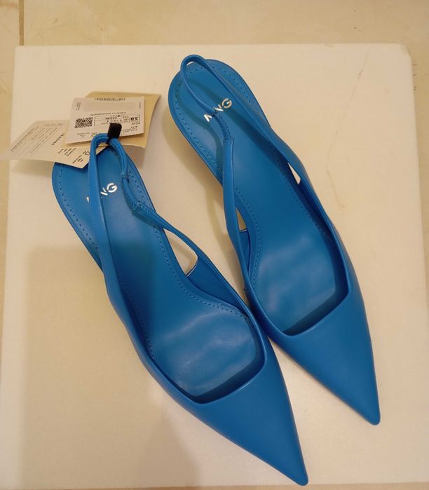 Дамски обувки, нови, естествена кожа