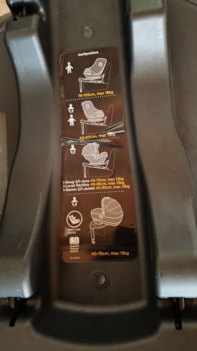 Scoica auto Joie i-Size, i-Level,  Recline 0-13 kg+ baza Encore