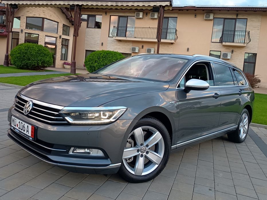 Vw Passat B8 4Motion/An 2016/Motor 2.0 Bi-TDI 240 Cp/Matrix/DSG/ACC/Distronic/Navi/Full Piele/Padele F1/Stare Nouă/Adus de 2 Zile/Fără Defecte