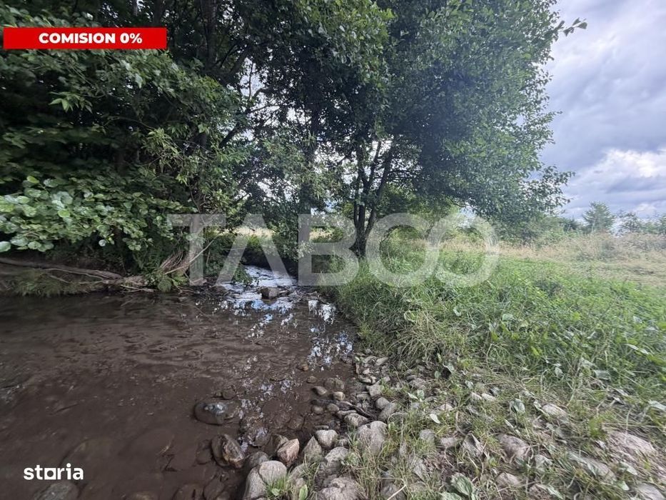 Teren extravilan 3650 mp latime 28 ml pretabil pentru cabana turistica