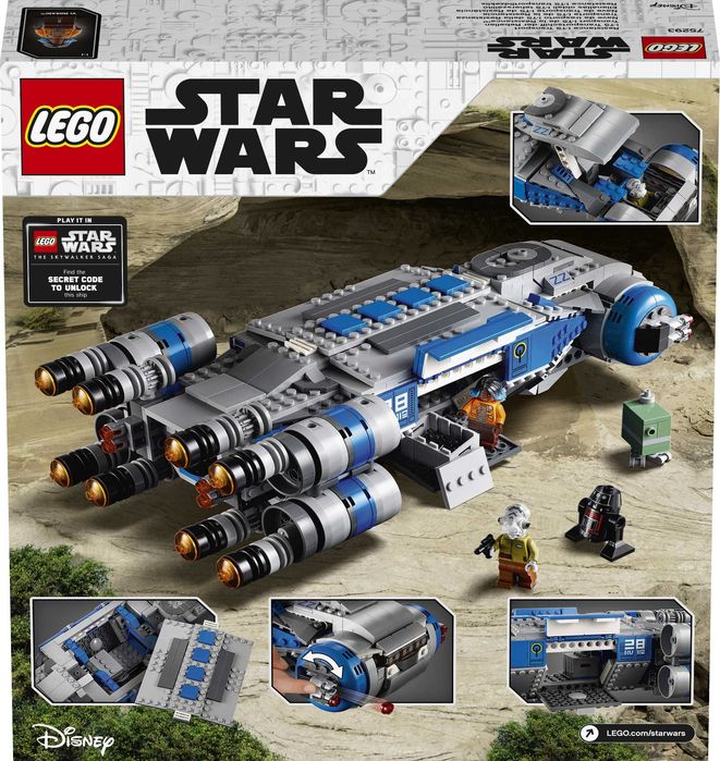 LEGO Star Wars 75293 - Resistance I-TS Transport - NOU sigilat