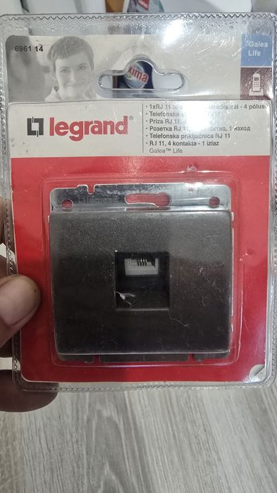 Розетки ключове за Интернет и кабелна Legrand Легранд нови