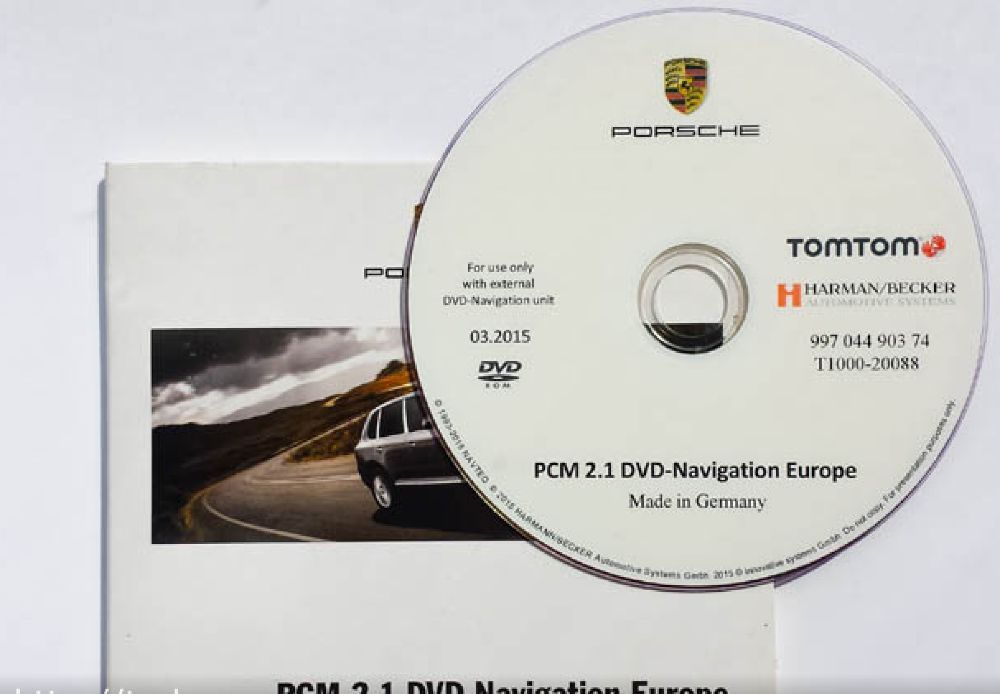 Навигационен диск Porsche карти 2016 Порше