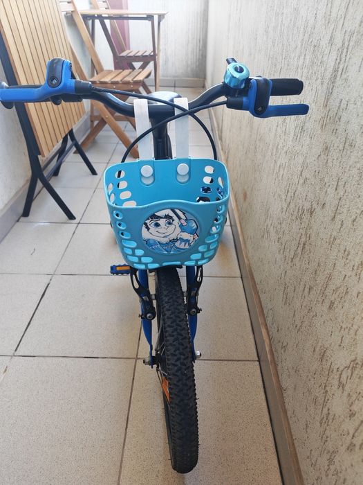 Bicicleta  16inch băieți cu roți ajutatoare