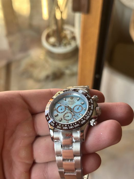 Rolex Daytona Cosmograph Blue In Platinum 40mm