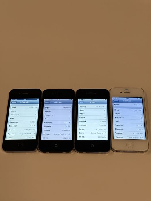 iPhone 4 de coletie iOS Rar !