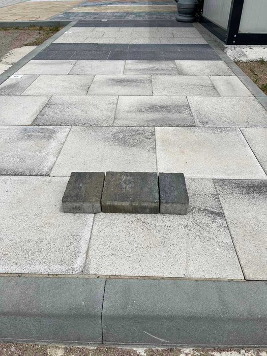 Павета Appia Antica, 6см, комби формат, цвят: сив меланж - #Земелрок