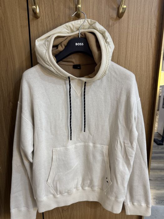 Boss худи, мужская, размер S, оверсайз