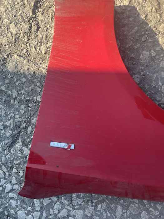 Калник Ляв за Audi A4 b8 Ауди а4 б8 червен