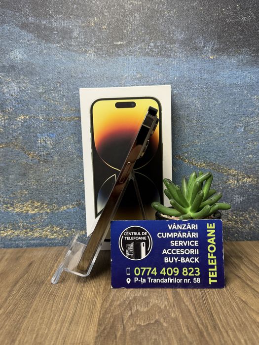 Iphone 14 pro/128gb/2 Ani Garantie Centrul de Telefoane/rate
