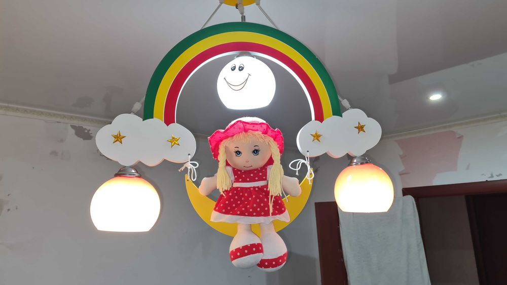 Люстра в детскую комнату