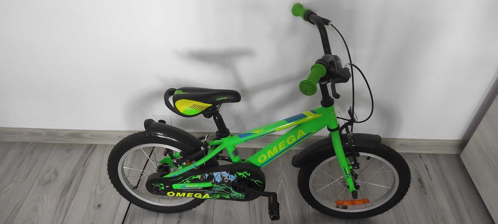 Bicicleta copii Omega Master 16″, verde