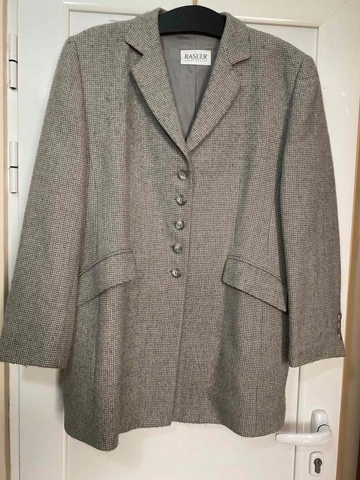 Палто от вълна и кашмир