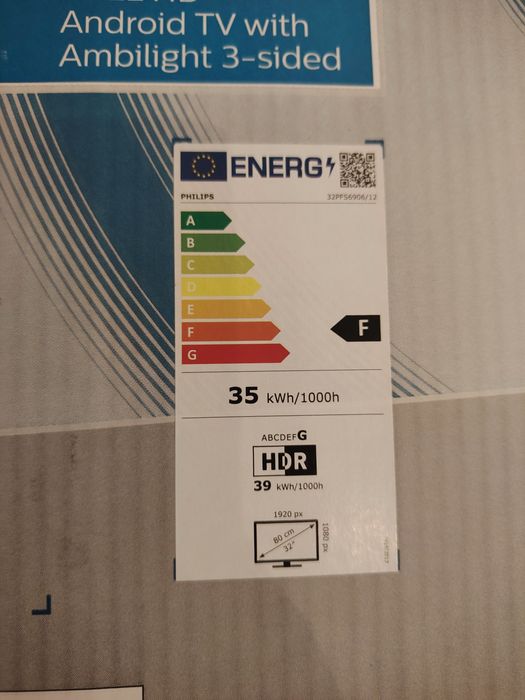 Smart телевизор Philips 32PFS6906/12, (6900 Series)