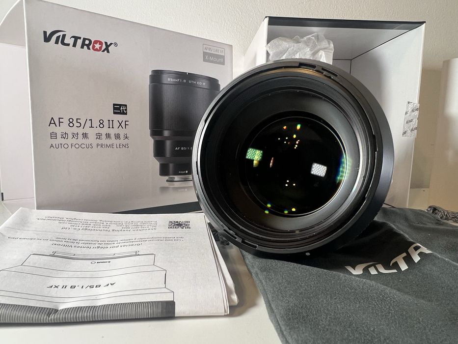 Viltrox 85 mm f1.8 pentru fujifilm