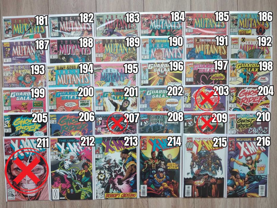 Comics Books / Комикси 2/2 - Punisher, X-Men, Hulk, Batman, Superman