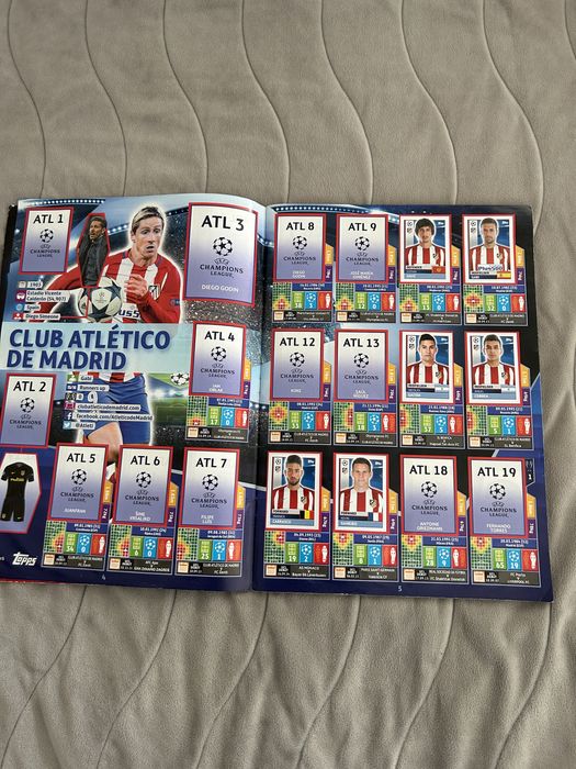 Албум UEFA Champions League 2016/17 ; 2018/19