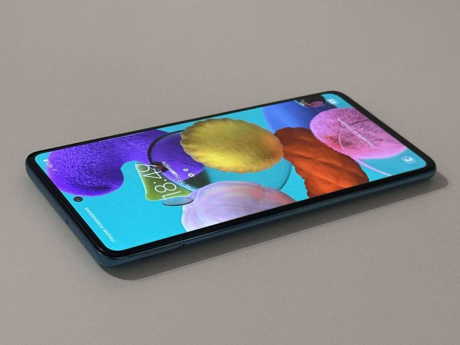 Бартер! Перфектен! Samsung Galaxy A51 Prism Crush Blue (Син)
