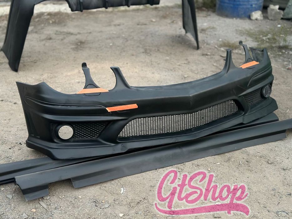 Бампер мерседес W211 пороги мерседес W211