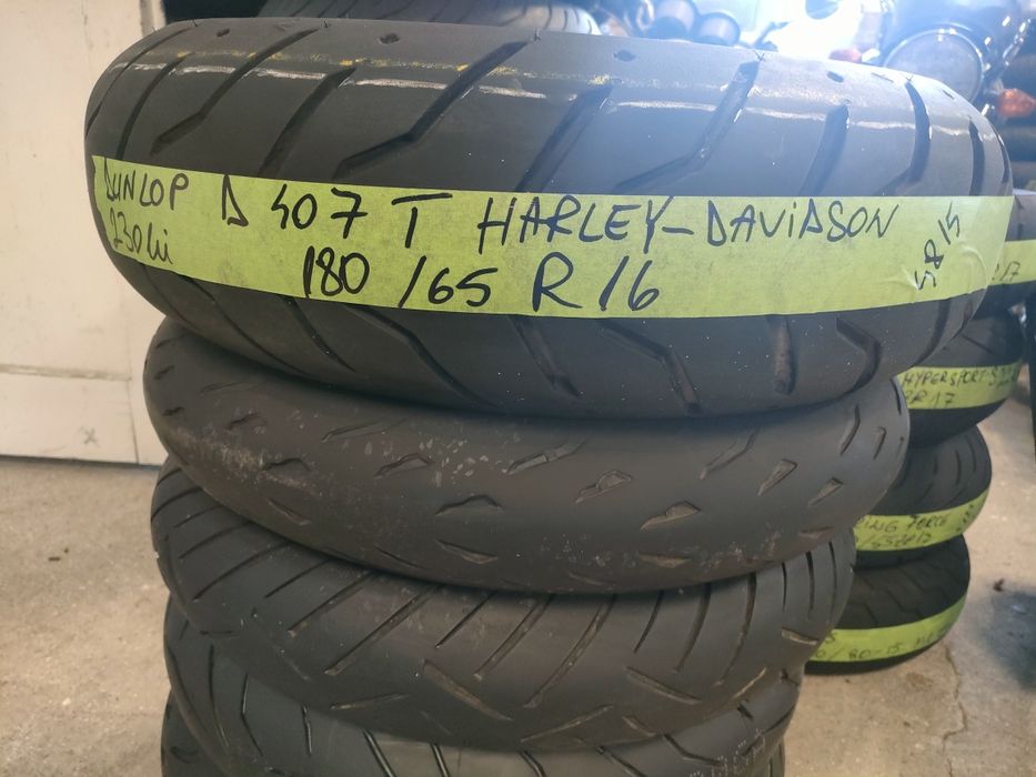 Anvelopa moto 180/65B16 Dunlop d407t Harley davidson
