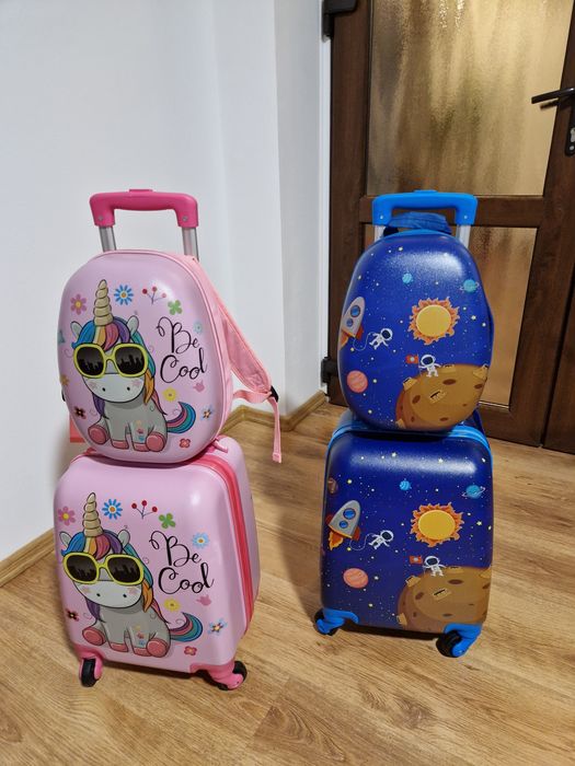 Set valiză + rucsac pentru copii