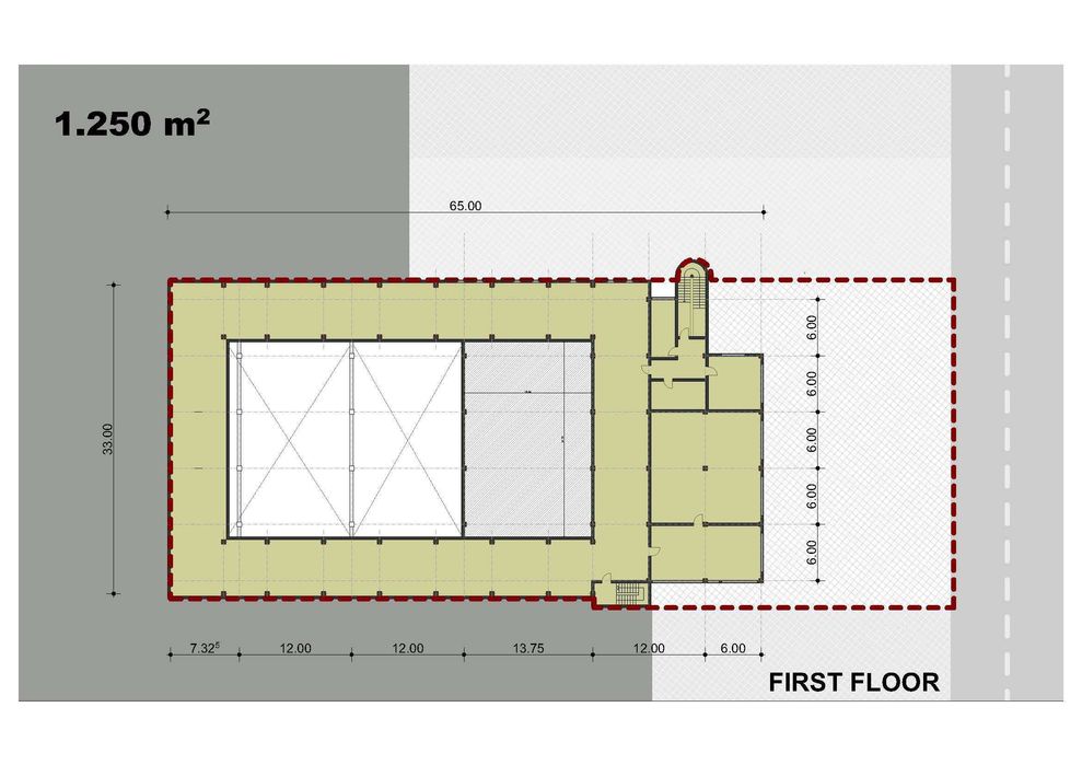 Clădire industrială de vânzare- 95 €/ mp