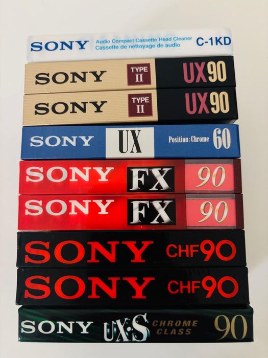 Lot de casete Sony noi sigilate